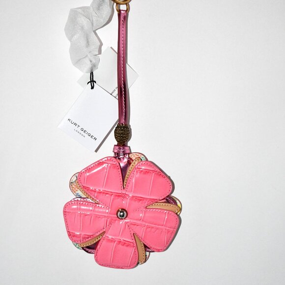 Kurt Geiger London Flower Charm Pink #4417257979 NWT - Picture 4 of 5